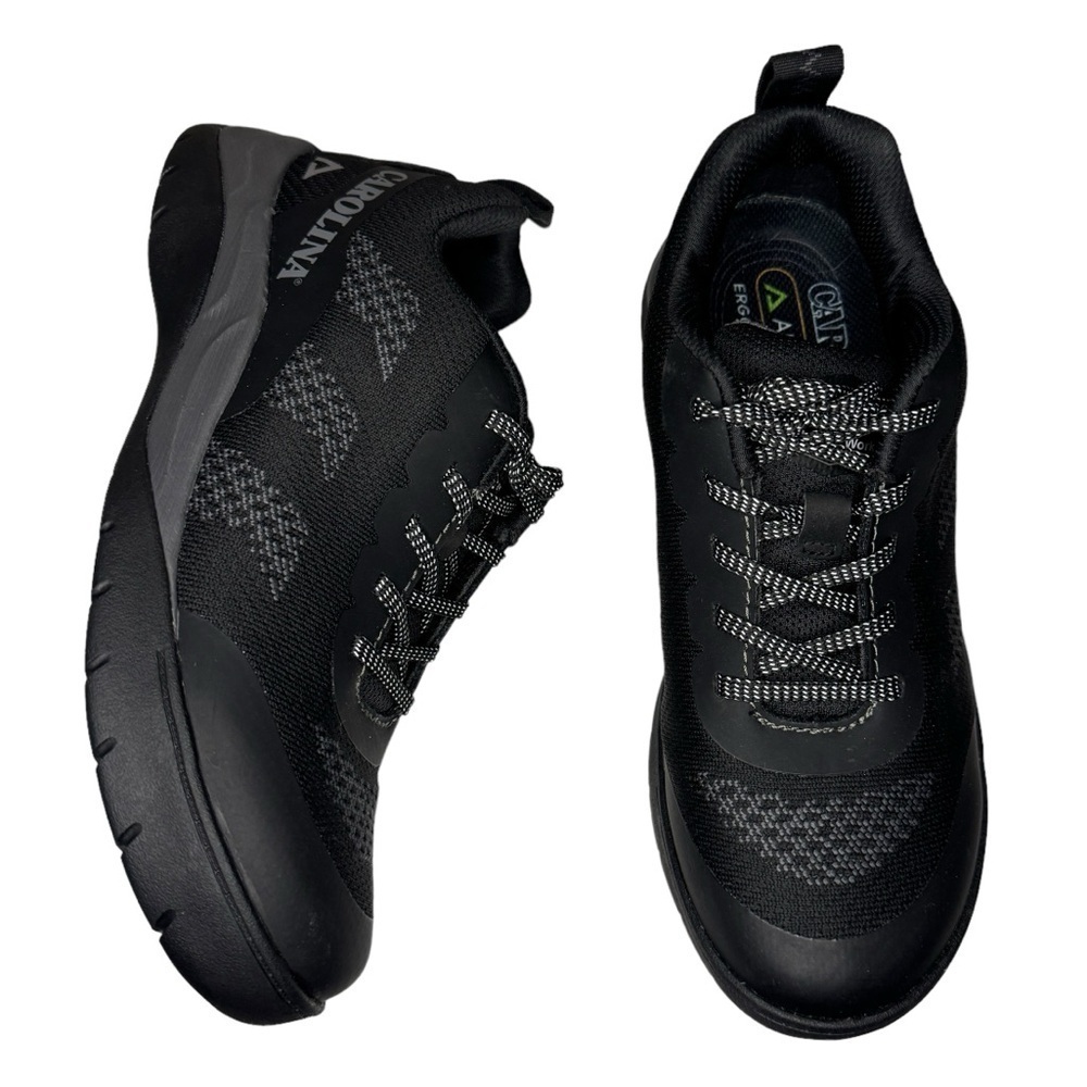 Carolina Womens Align Alba Soft Toe Aerogrip Lo Black Shoes Sneakers Womens 8.5
